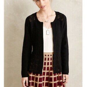 Anthropologie Sparrow Navy Coralie Cardigan